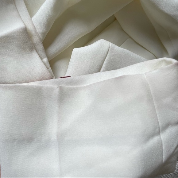 NWT A.L.C. Athena Cropped One-Shoulder Jumpsuit - Picture 10 of 11